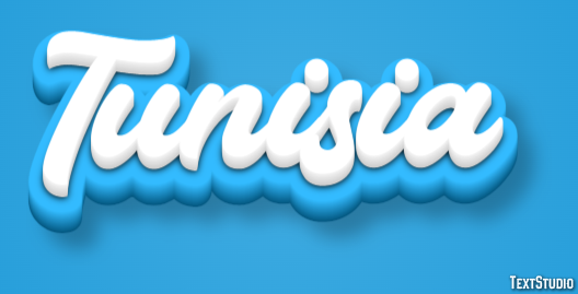 Tunisia Efekt tekstowy