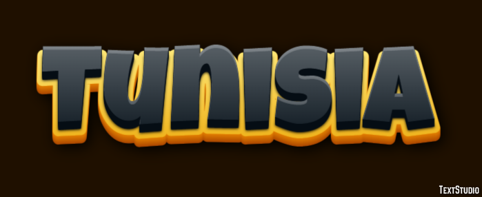 Tunisia Texteffekt