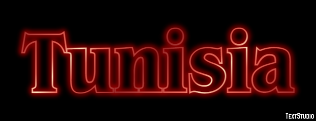 Tunisia Texteffekt