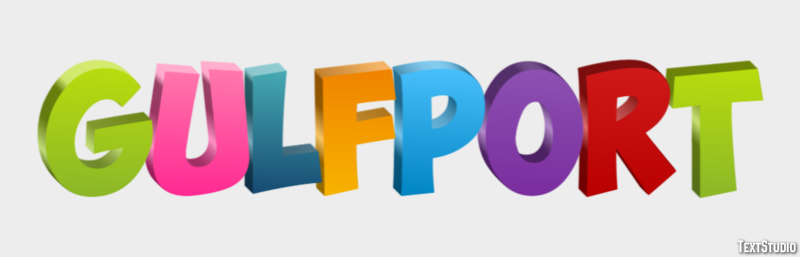 Gulfport Effet de Texte