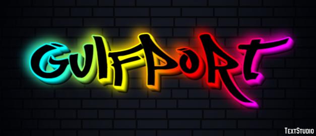 Gulfport Efekt tekstowy
