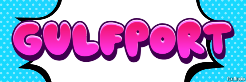 Gulfport Efekt tekstowy