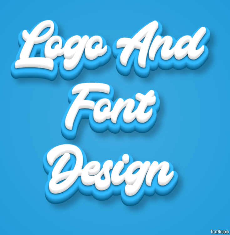 Logo And Font Design Efekt tekstowy