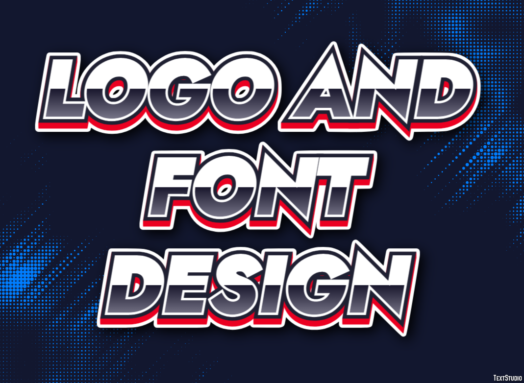 Logo And Font Design Efekt tekstowy