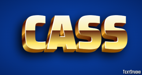 Cass Text Effect