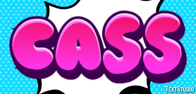 Cass Text effect