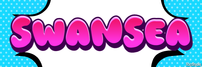 Swansea Efecto de Texto