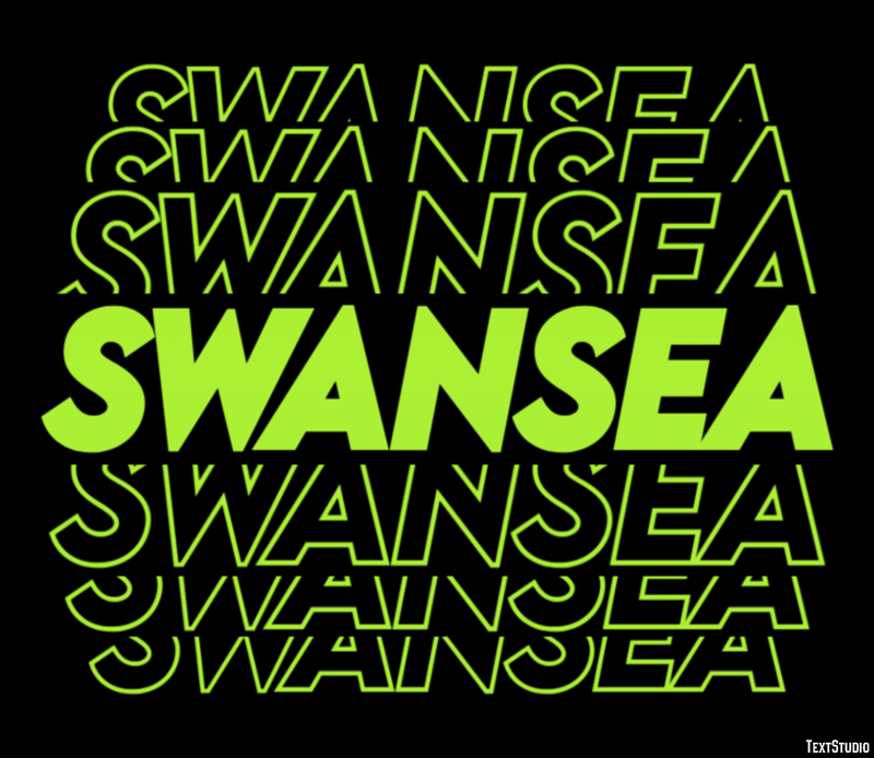 Swansea Efekt tekstowy