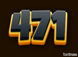 471 Text effect