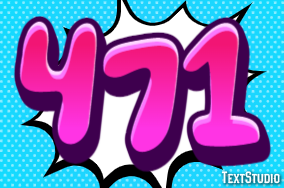 471 Text effect