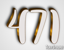 471 Text effect