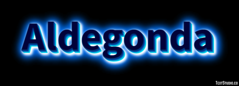 Aldegonda Effetto testo