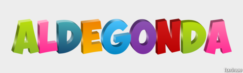 Aldegonda Effetto testo