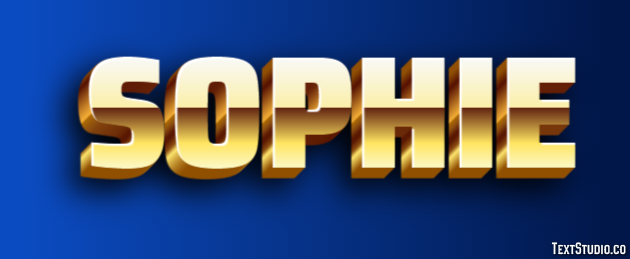 Sophie Effetto testo
