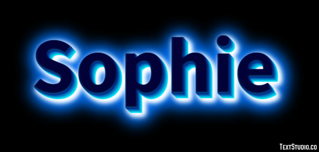 Sophie Efeito de texto