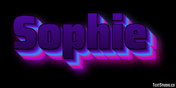 Sophie Tekst Effect