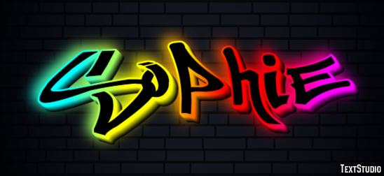 Sophie Text Effect
