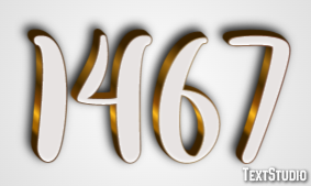 1467 Tekst Effect
