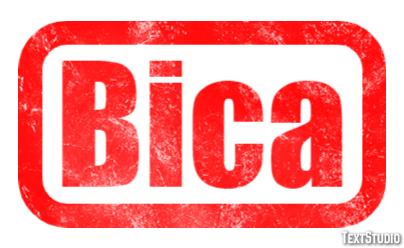 Bica Tekst Effect