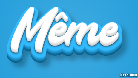 Même Text Effect