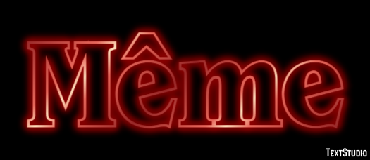 Même Text Effect