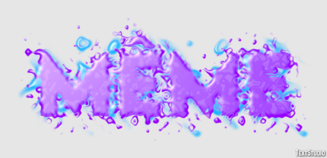 Même Text Effect