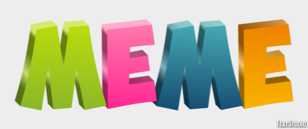 Même Text Effect