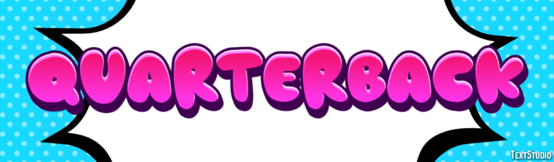 Quarterback Efecto de Texto