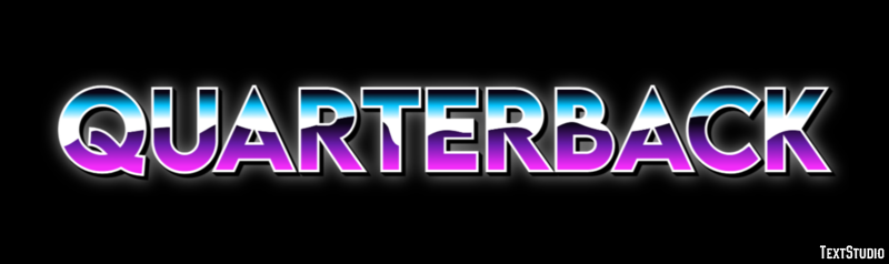 Quarterback Efecto de Texto