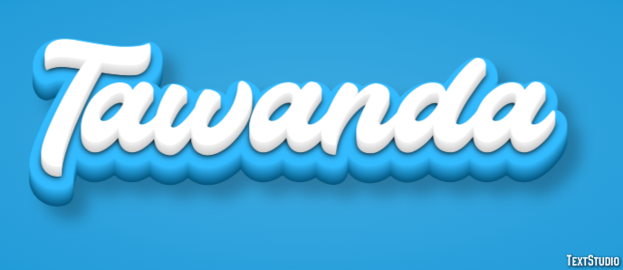 Tawanda Text effect