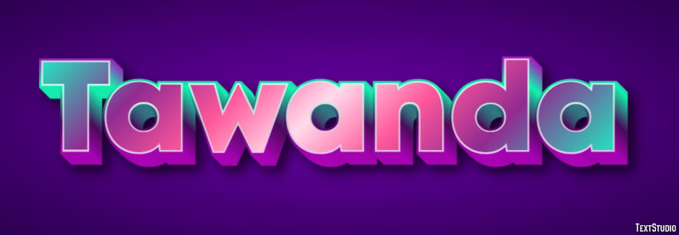 Tawanda Text Effect