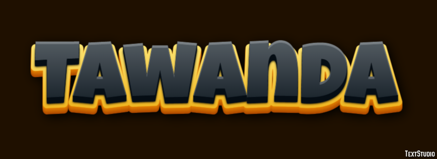 Tawanda Text effect