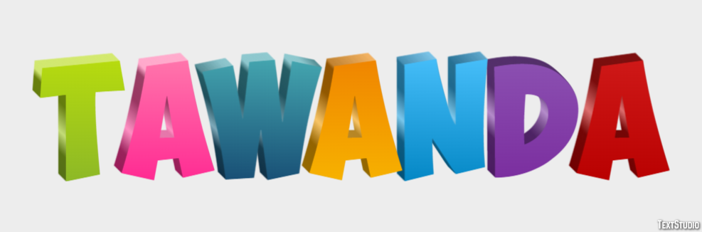 Tawanda Text effect