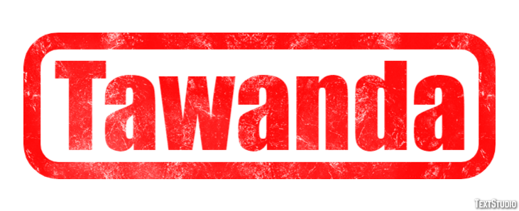 Tawanda Text effect