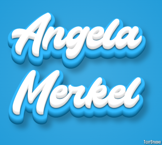 Angela Merkel Efeito do texto