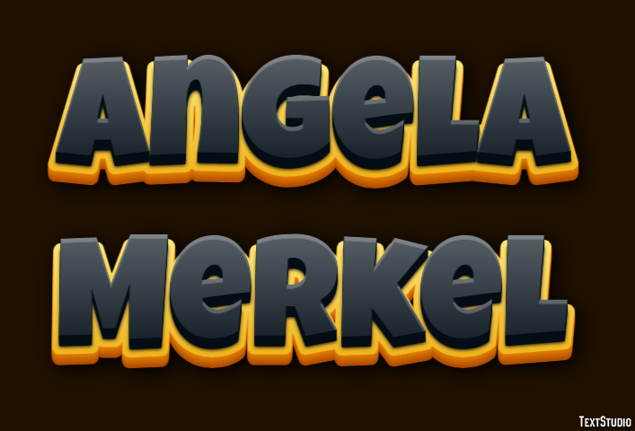 Angela Merkel Efeito do texto