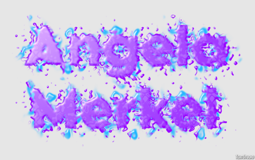 Angela Merkel Text Effect