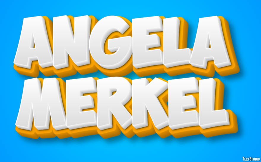 Angela Merkel Efeito do texto