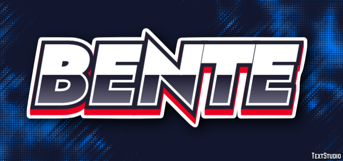 Bente Text effect