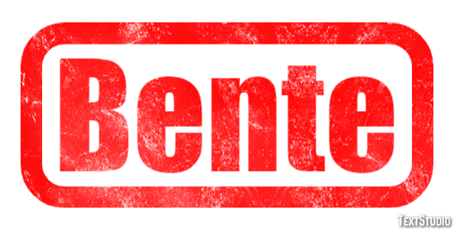 Bente Text effect