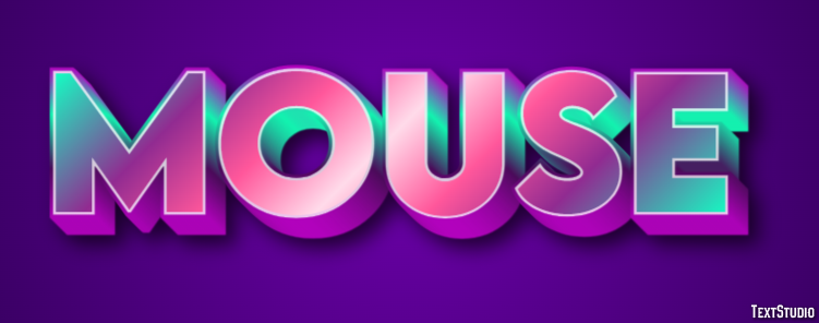 Mouse Text Effect