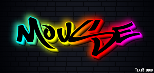 Mouse Text effect