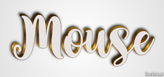 Mouse Texteffekt