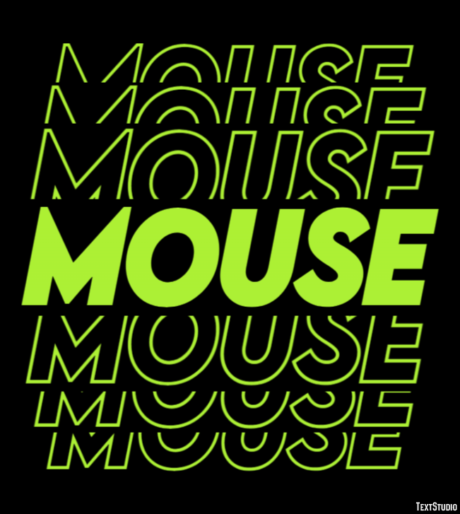 Mouse Text Effect