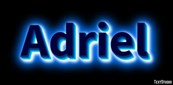Adriel Efekt tekstowy