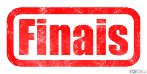 Finais Efekt tekstowy
