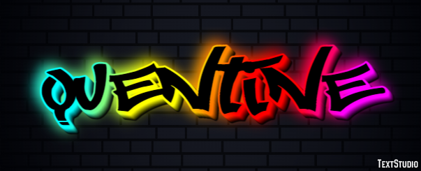 Quentine Effetto testo