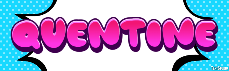 Quentine Efeito de texto