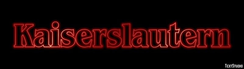 Kaiserslautern Efekt tekstowy