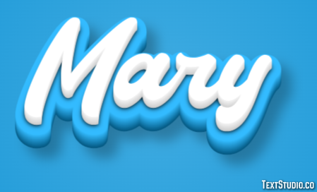 Mary Text Effect